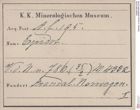 Etiketten zu Epidot (NHMW-MIN-Af195)